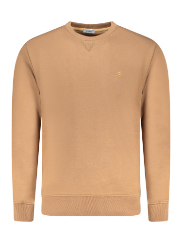 Кафяв мъжки суитшърт COVERI MOVING