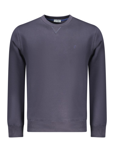 Мъжки син суитшърт без цип