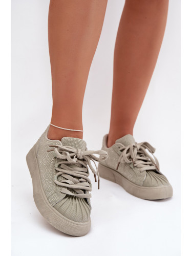 Boto Облечени дамски маратонки зелени Calissea