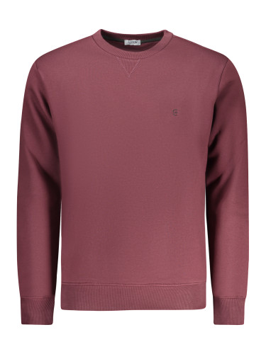 Мъжки червен суитшърт без цип