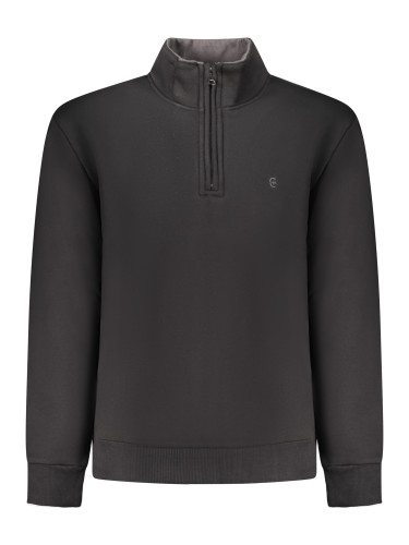 Мъжки черен суитшърт с цип COVERI MOVING