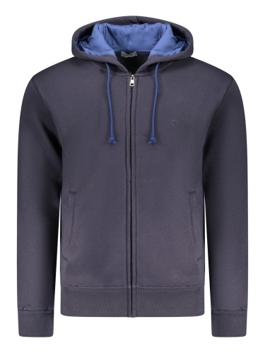 Мъжки син суитшърт с цип COVERI MOVING