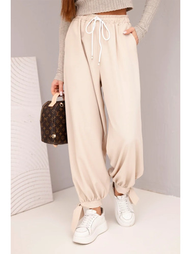 Широки панталони с връзки Kesi Włoski