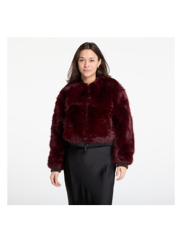 Палто Desigual Raspberry Fur Jacket Red S