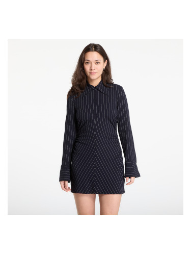 Облекло Desigual Seattle Striped Slim Dress Blue L