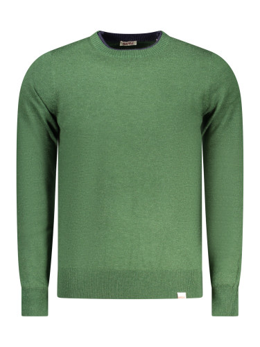 Зелен мъжки пуловер