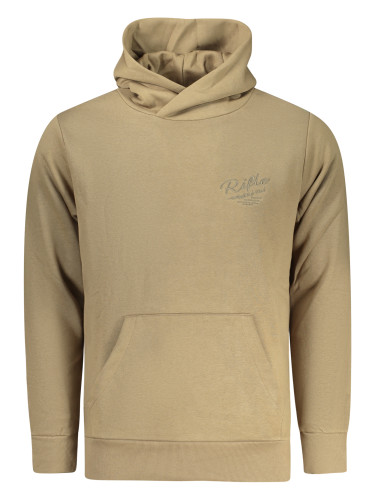 Мъжки бежов суичър с качулка