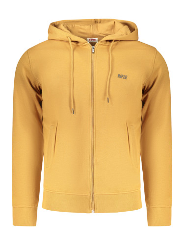 Жълт мъжки суичър с качулка