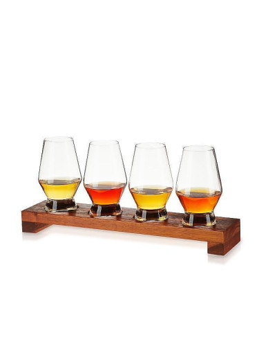 Сет за дегустация на алкохол VISKI Spirit Flight - 5 части