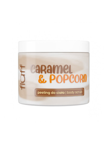 Скраб за тяло – Карамел и пуканки FLUFF Body Scrub Caramel & Popcorn