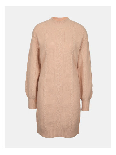 Светлорозова рокля пуловер ORSAY