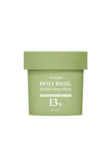 P.CALM - Holy Basil Bubble Deep Mask (90g)