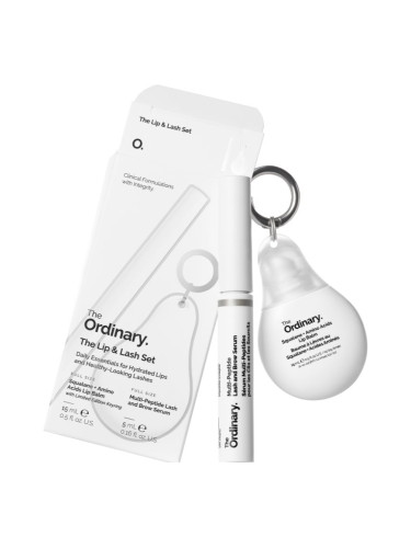 The Ordinary The Lip & Lash Set подаръчен комплект