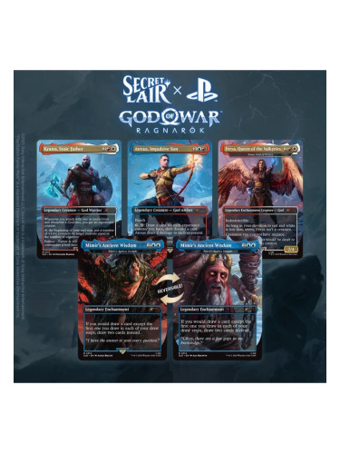  Magic the Gathering: Secret Lair x God of War: Norse (Non-Foil)