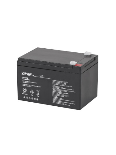 Тягов акумулатор 12V, 14Ah, гелов, BAT0217, VIPOW
