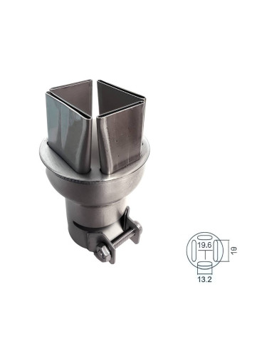 Резервна дюза, за горещ въздух, 19.6x15.6mm, 79-3905, ZHONGDI