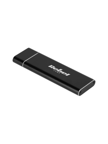 Кутия за външен твърд диск SSD KOM1202, USB 3.1, черна