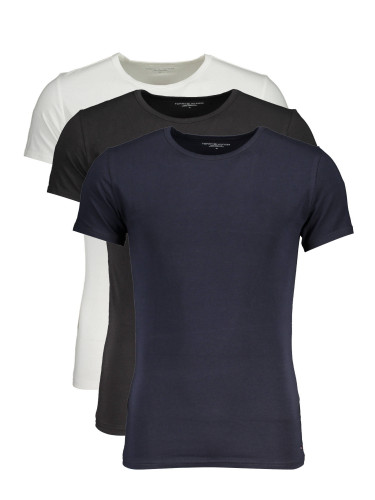 TOMMY HILFIGER BLACK MEN'S SHORT SLEEVE T-SHIRT