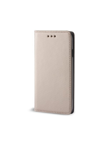 Калъф тефтер флип bSmart Magnet Book страничен, За Samsung Galaxy S25 FE, Златист