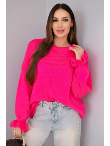 Дамски пуловер Kesi Włoski с мохер и вълна