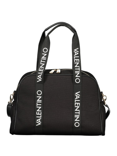 Черна чанта Valentino с лого
