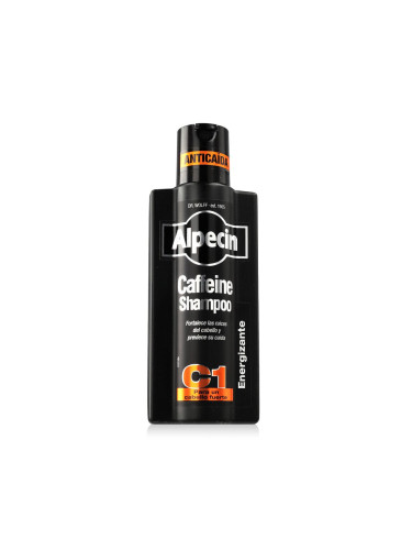 Alpecin Coffein Shampoo C1 Black Edition Шампоан за мъже 375 ml