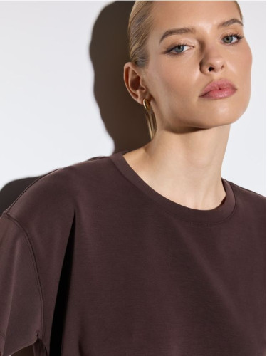 Mohito - Тениска с къс ръкав - кафяво