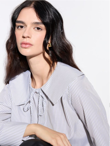 Mohito - Блуза с декоративна яка - зелено