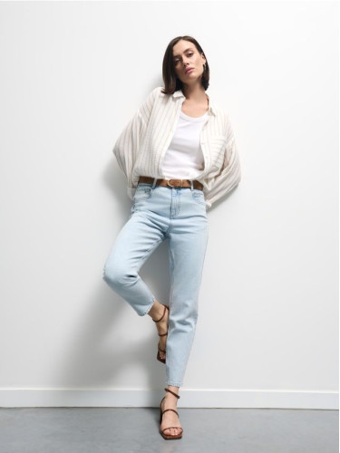 Mohito - Дънки mom slim - син