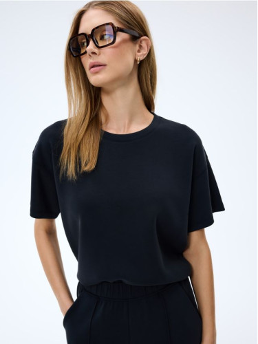 Mohito - Тениска с къс ръкав - черен