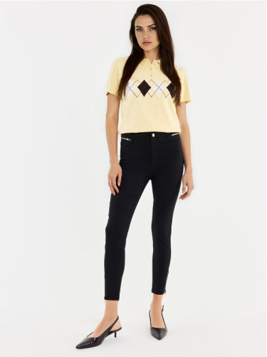 Mohito - Дънков панталон PETITE - черен