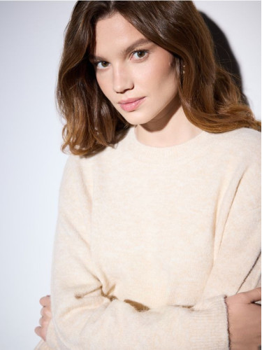 Mohito - Пуловер със съдържание на вълна - бежово