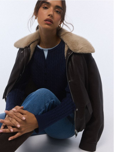 Mohito - Пуловер със съдържание на вискоза - нави