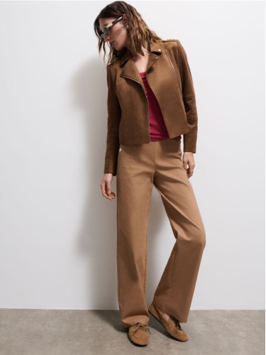 Mohito - Панталон wide leg - кафяво