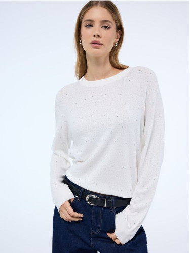 Mohito - Дамски пуловер - кремaво