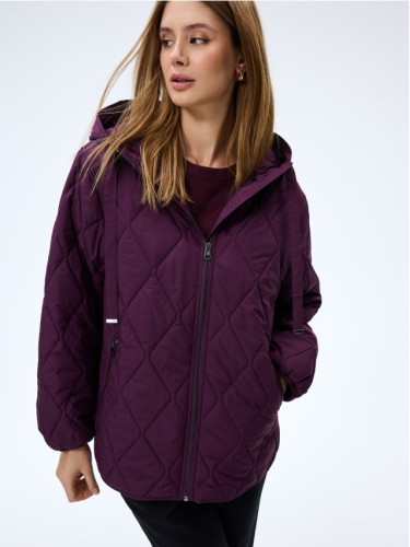 Mohito - Яке с качулка - тъмно лилаво