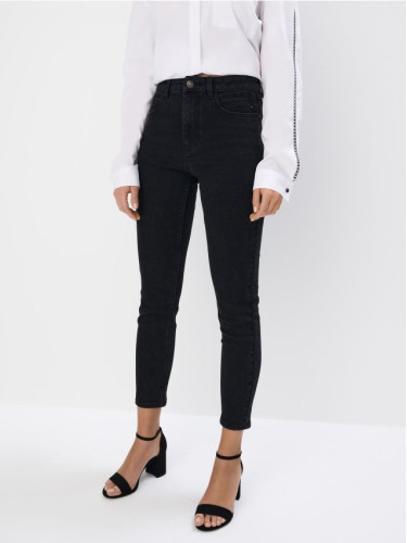 Mohito - Дънков панталон PETITE - черен