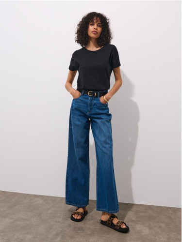 Mohito - Памучна тениска - черен