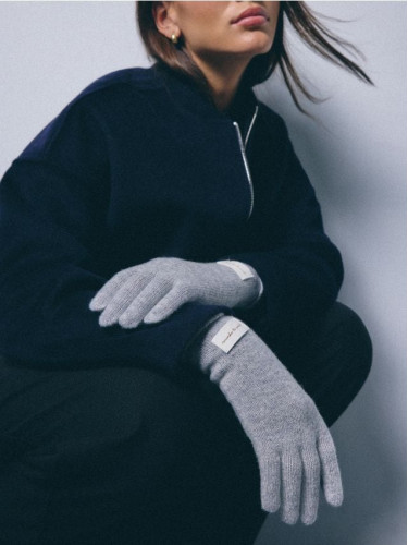 Mohito - Ръкавици със съдържание на вълна - сиво