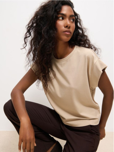 Mohito - Тениска от вискоза - маслинено зелено