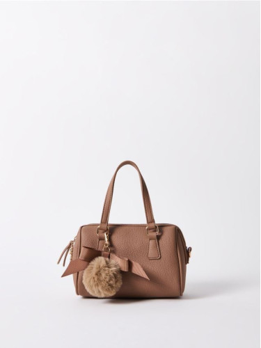 Mohito - Дамска чанта с ключодържател - бежово