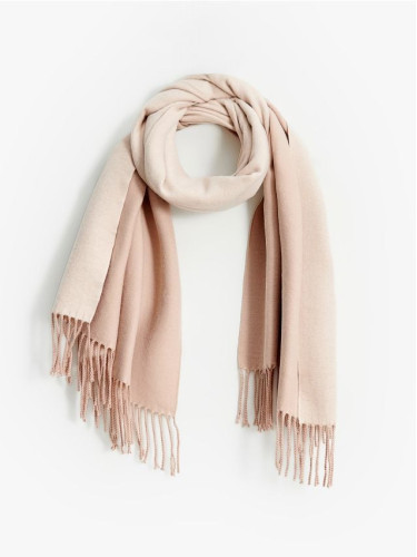 Mohito - Шал с ресни - бежово