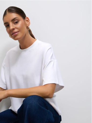 Mohito - LADIES` T-SHIRT - бяло