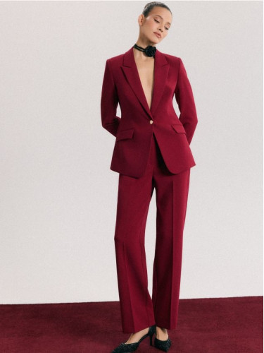 Mohito - Елегантен панталон - кестеняво