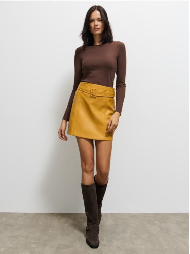 Mohito - Мини пола - кехлибарен