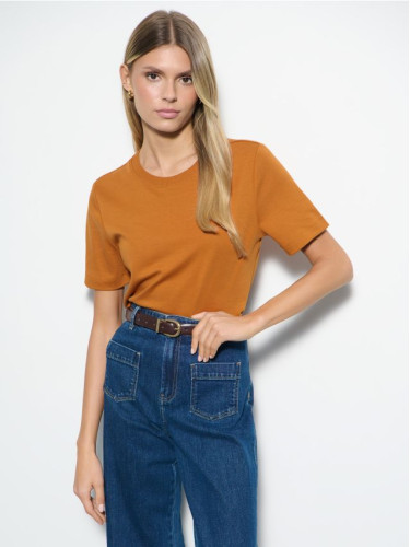 Mohito - Памучна тениска - оранжево