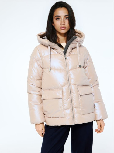 Mohito - Зимно яке - кремaво