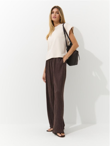 Mohito - Тениска от вискоза - бежово