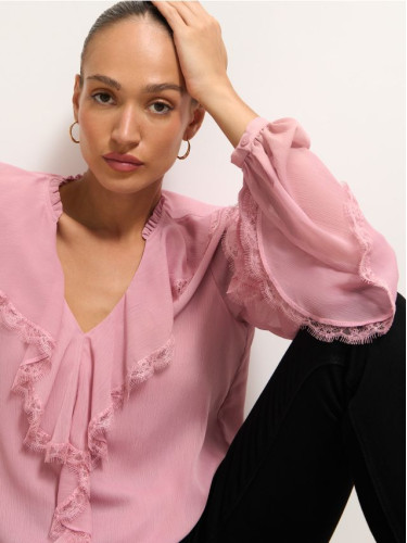 Mohito - Блуза с украшения - розово