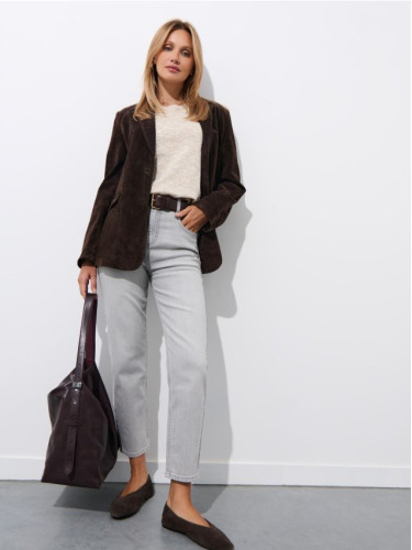 Mohito - Дънки mom slim - сиво